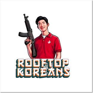 Rooftop Koreans Posters and Art